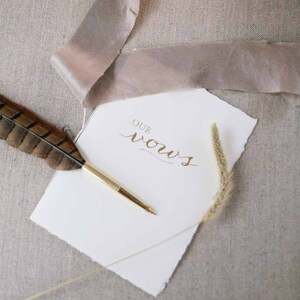 Papiergelübde, Hochzeitsgelübde - von Claire Magnolia