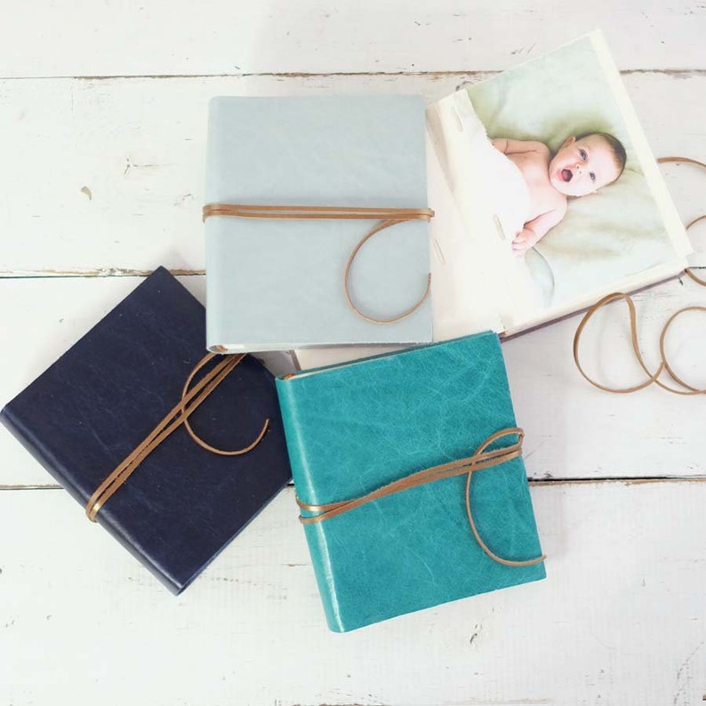 Colorful Photo Album Brag Book with 4x6 sleeves by Etsy