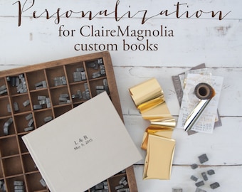 Personalization for ClaireMagnolia Custom Books