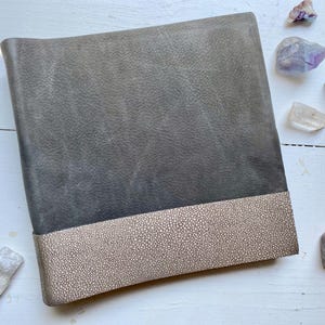 Metallic Leather & Suede Book - Boho Chic Style Album