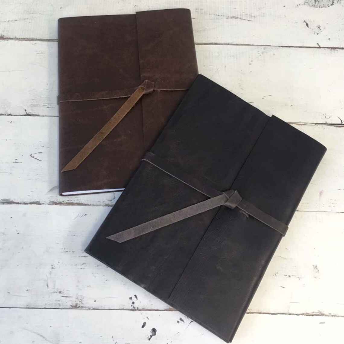 Personalized Leather Sketchbook Rustic Leather Sketchbook Etsy