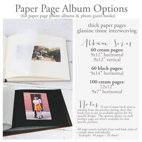 12x12 Post-bound Paper Page Album, an archival keepsake - by Blue