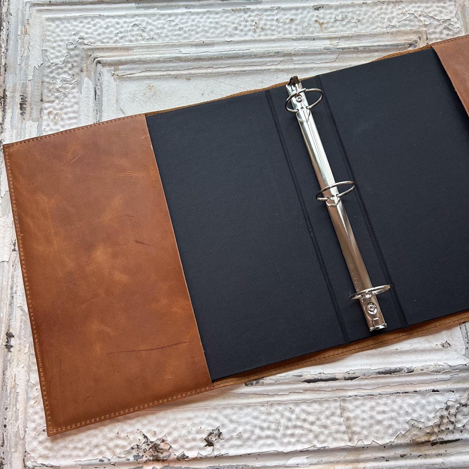 Sports Card Binder, Leather 3 Ring Trading Card Binder With 9 Pocket Sleeves- by Clairemagnolia - Etsy Sports Card Binder, Leather 3 Ring Trading Card Binder With 9 Pocket Sleeves- by Clairemagnolia - Etsy