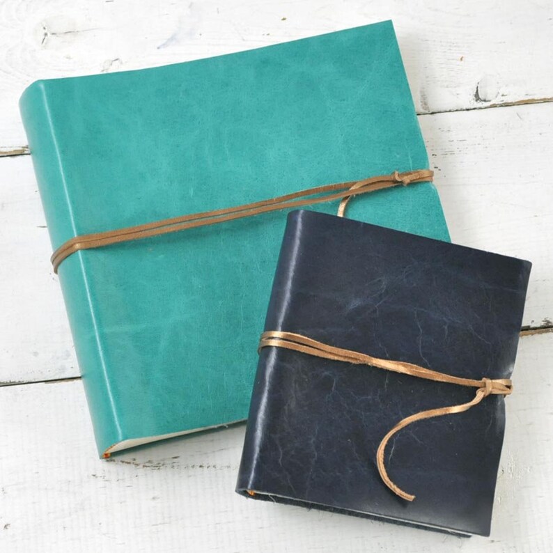 Colorful Photo Album Brag Book with 4x6 sleeves by Etsy