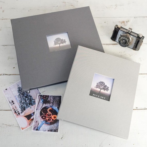 Scrapbook with Clear Sleeves, the perfect Wedding Scrapbook Album - by ClaireMagnolia