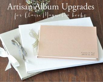 ClaireMagnolia Artisan Upgrades - double pages, make it the large size, or switch to black pages