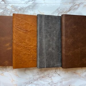 One of a kind! Classic Leather Journal w/Cream Pages - slightly imperfect & ready to ship