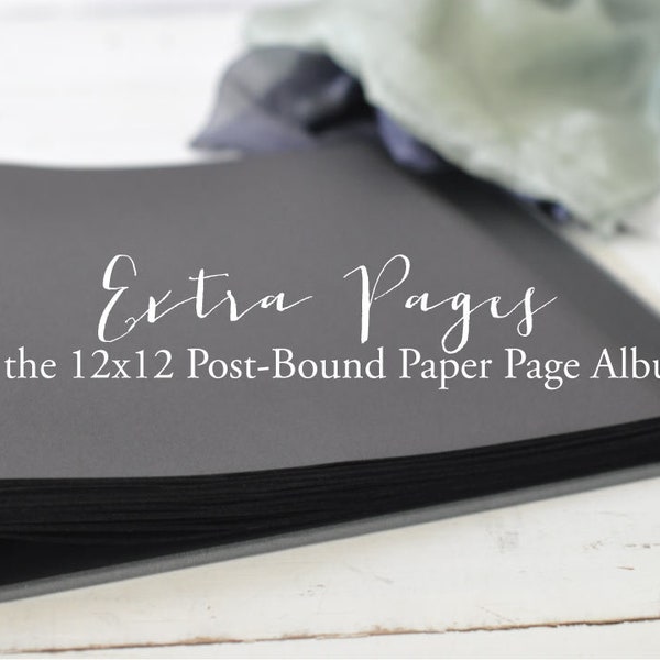 12x12 Scrapbook Album Post Bound Etsy