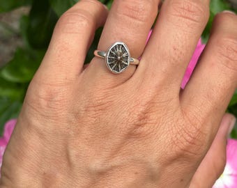 925 Sterling Silver ‘Opihi Awa Ring