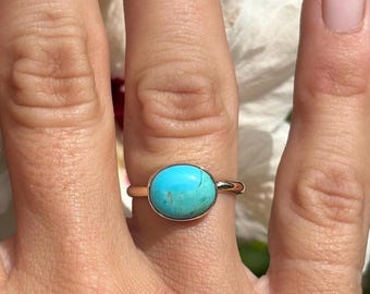 Adjustable Turquoise Ring