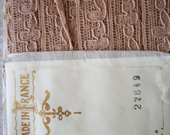 wholesale cafe au lait french alencon cotton lace trim