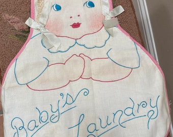 Baby's Laundry hand done with embroidery