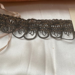 25&quot; French antique bronze/gold metal trim