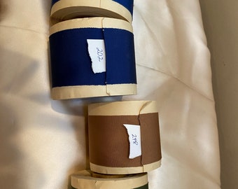 Vintage Petersham cotton/rayon ribbon  2 1/8"