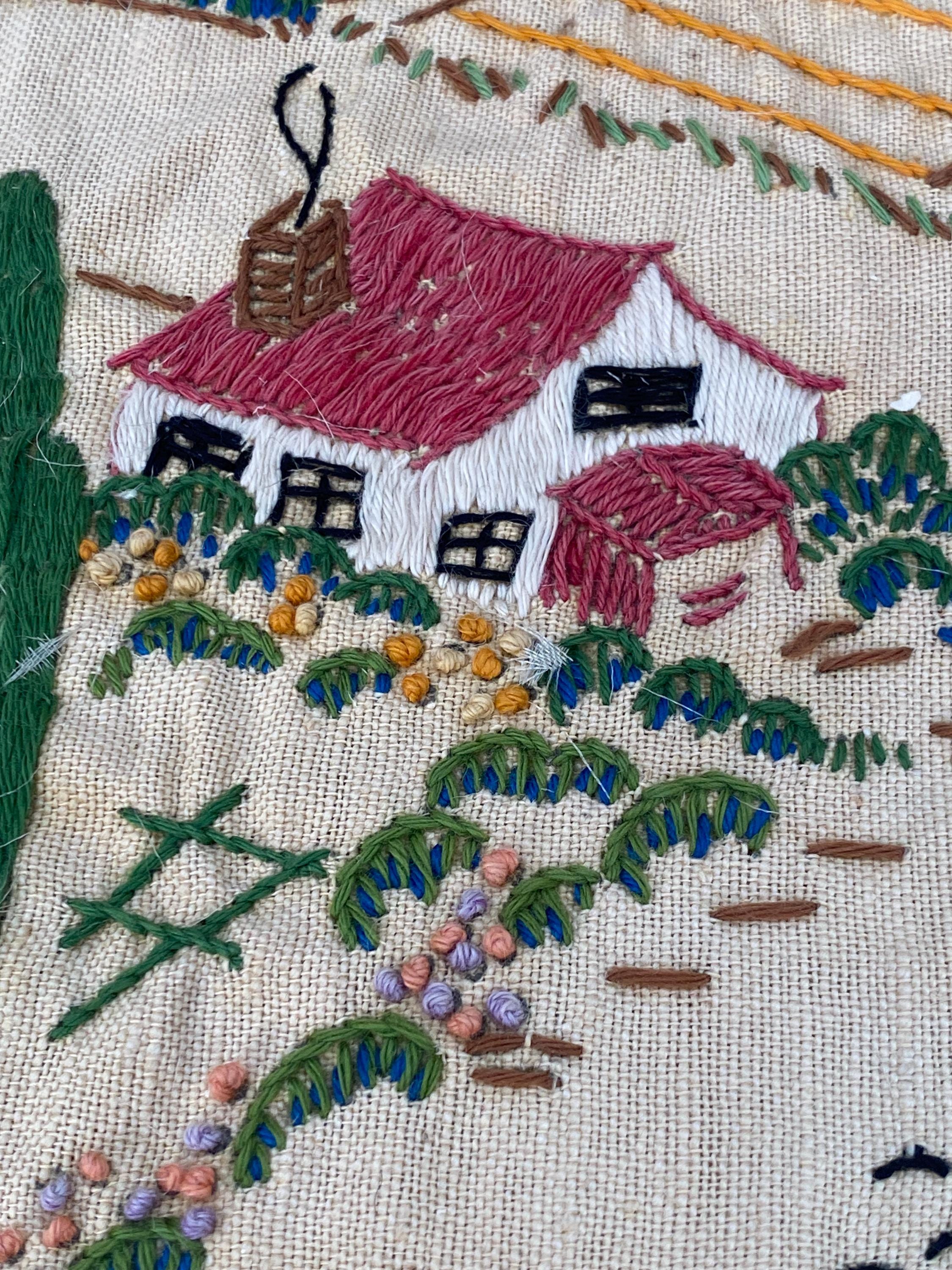 刺繍入りの枕カバー - Etsy 日本