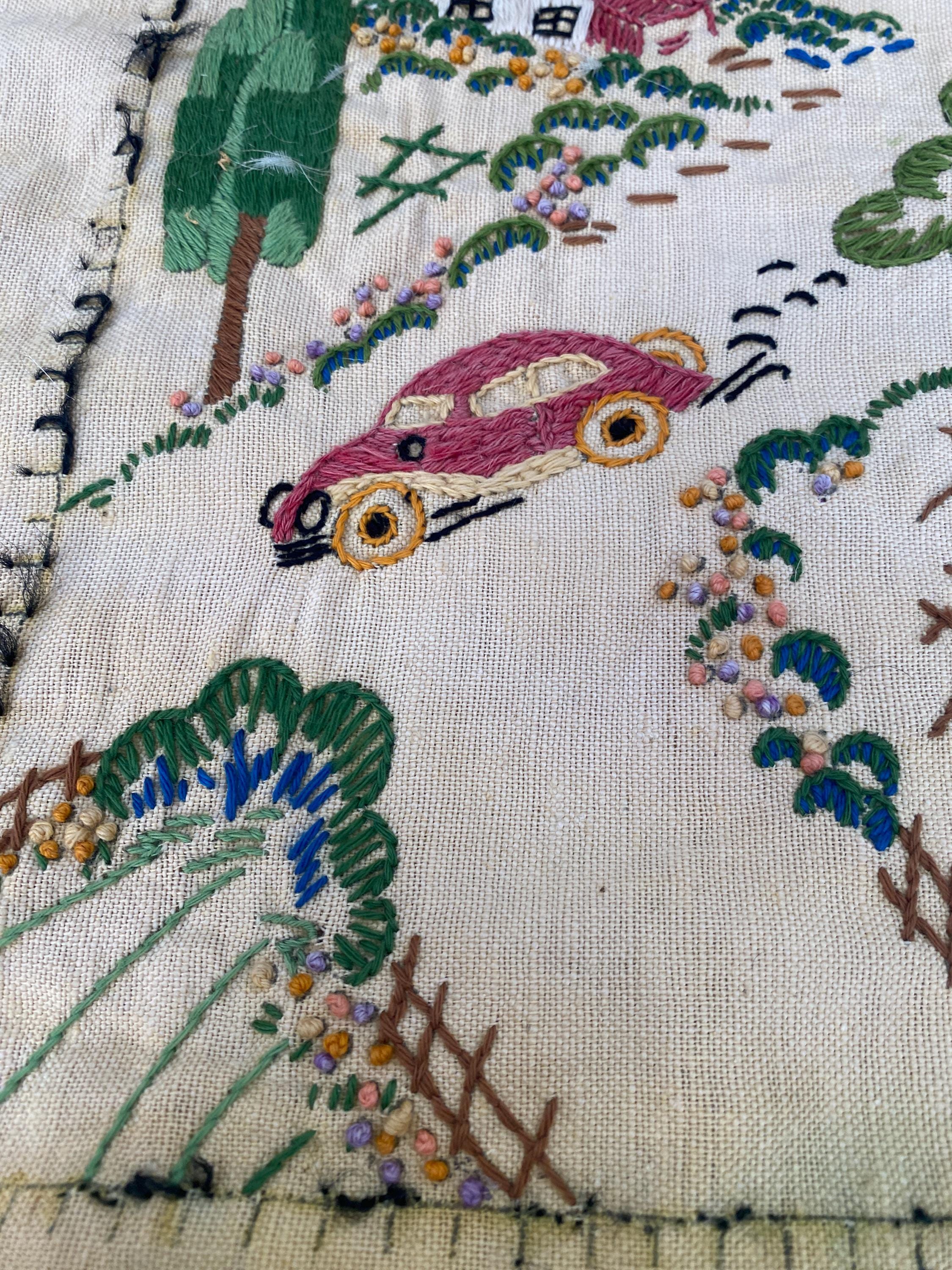 刺繍入りの枕カバー - Etsy 日本