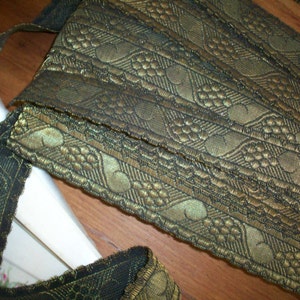 antique french gold metal trim