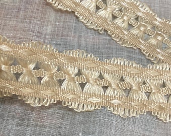 antique French passementerie lace