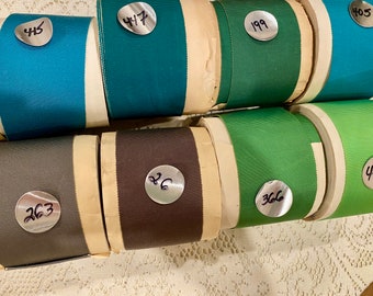 Vintage Petersham cotton/rayon ribbon  2 1/8"