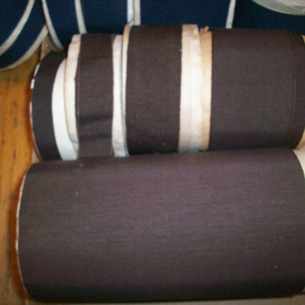 Ruban de chapellerie vintage Petersham en coton/soie antique Silk
