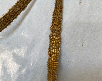 antique French gold metal trim