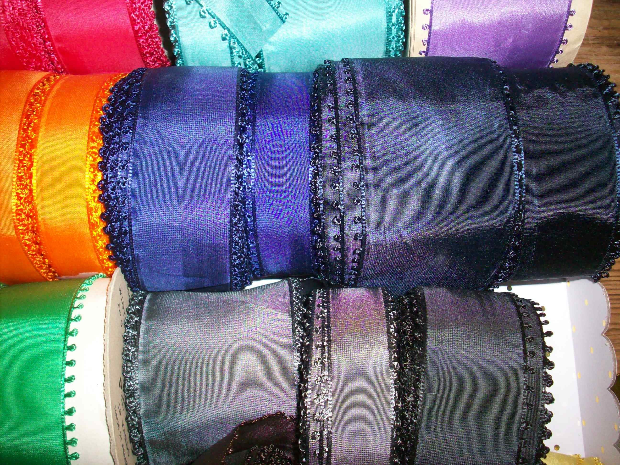 Outdoor Velvet Wired Ribbon By the Roll 1.5 x 10 Yards RL195424
