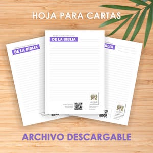 Formato carta | Diseño para carta con libro disfrute | opción de qr que lleva a jw.org
