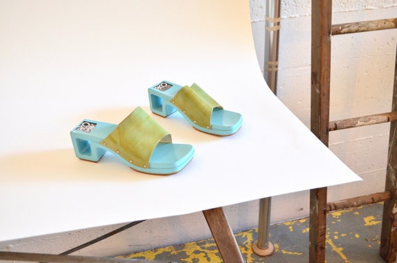 rare 70s PACO RABBANE statement platforms / 8.5
