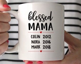 Personalized Mothers Day Gift from Daughter Mom Gift Personalized Mom Birthday Gift Mom Gift from Daughter Coffee Mug Cute 1263A