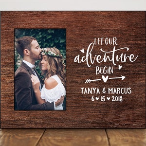 Personalized Wedding Gifts For Couple Wedding Gift Ideas Wedding Picture Frame Wedding Gift for Husband 8006