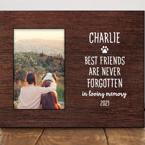 Glass Picture Frame with Built in Stand – My Furever Memories