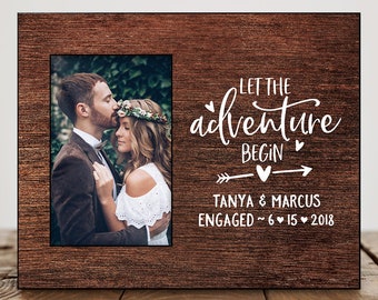 Engagement Gifts for Couple Unique Engagement Frame Personalized Engagement Gift Ideas for Bride 8171