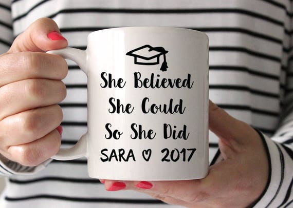 College Graduation Gift for Her Masters Degree High School ...