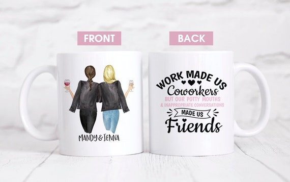 Warning The Girls Are Drinking Coffee Mug - Funny Coffee Mugs For Women -  Bachelorette Party Gift - Camping Coffee Mug — Let's Drink!