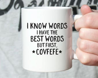 Funny Birthday Gift for Dad From Son Birthday Gift for Dad from Daughter Dad Birthday Gift Dad Covfefe Coffee Mug Mens Gift Trump 1313A
