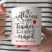 Teacher Mug Teacher Appreciation Gifts Personalized Teacher Gift 1037A 