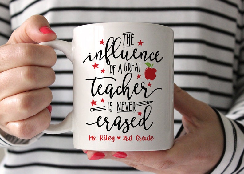 Teacher Mug Teacher Appreciation Gifts Personalized Teacher Gift 1037A