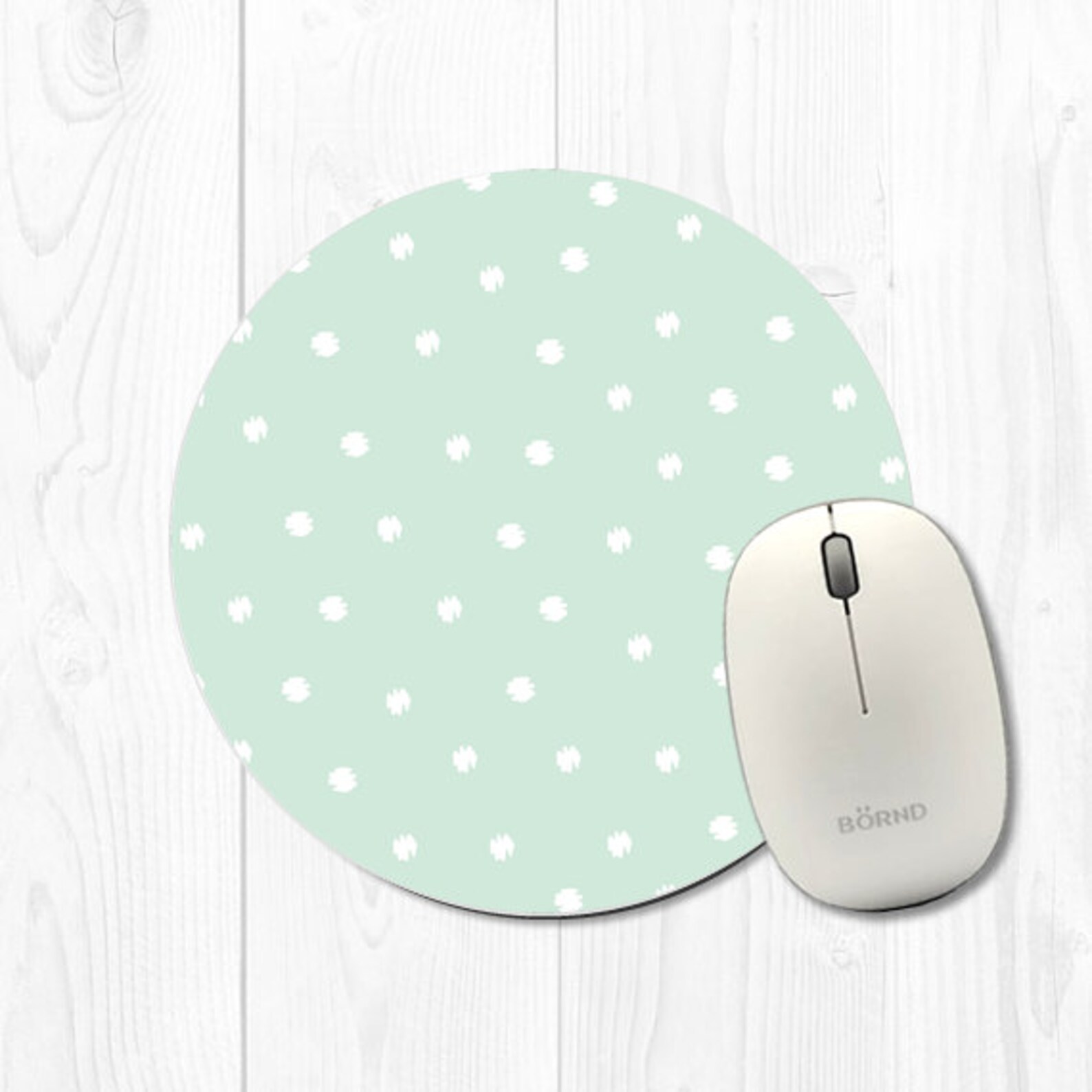 Mouse Pad Mousepad Mint Green Office Decor Office Supplies Etsy