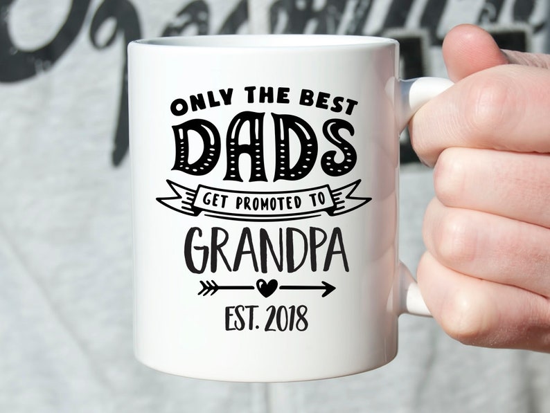 Grandpa Pregnancy Announcement Only the Best Dads Get Promoted Etsy