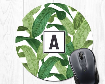 Mousepad Mouse Pad Custom Mouse Pad Banana Leaf Office Gifts Gift Mom Gift Sister Gift Best Friend Office Desk Accessories Office Decor 9282