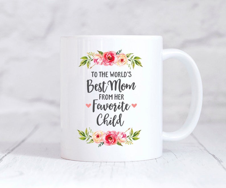 Funny Mothers Day Gift From Daughter Birthday Gift for Mom Gift Coffee Mug 1201A image 1