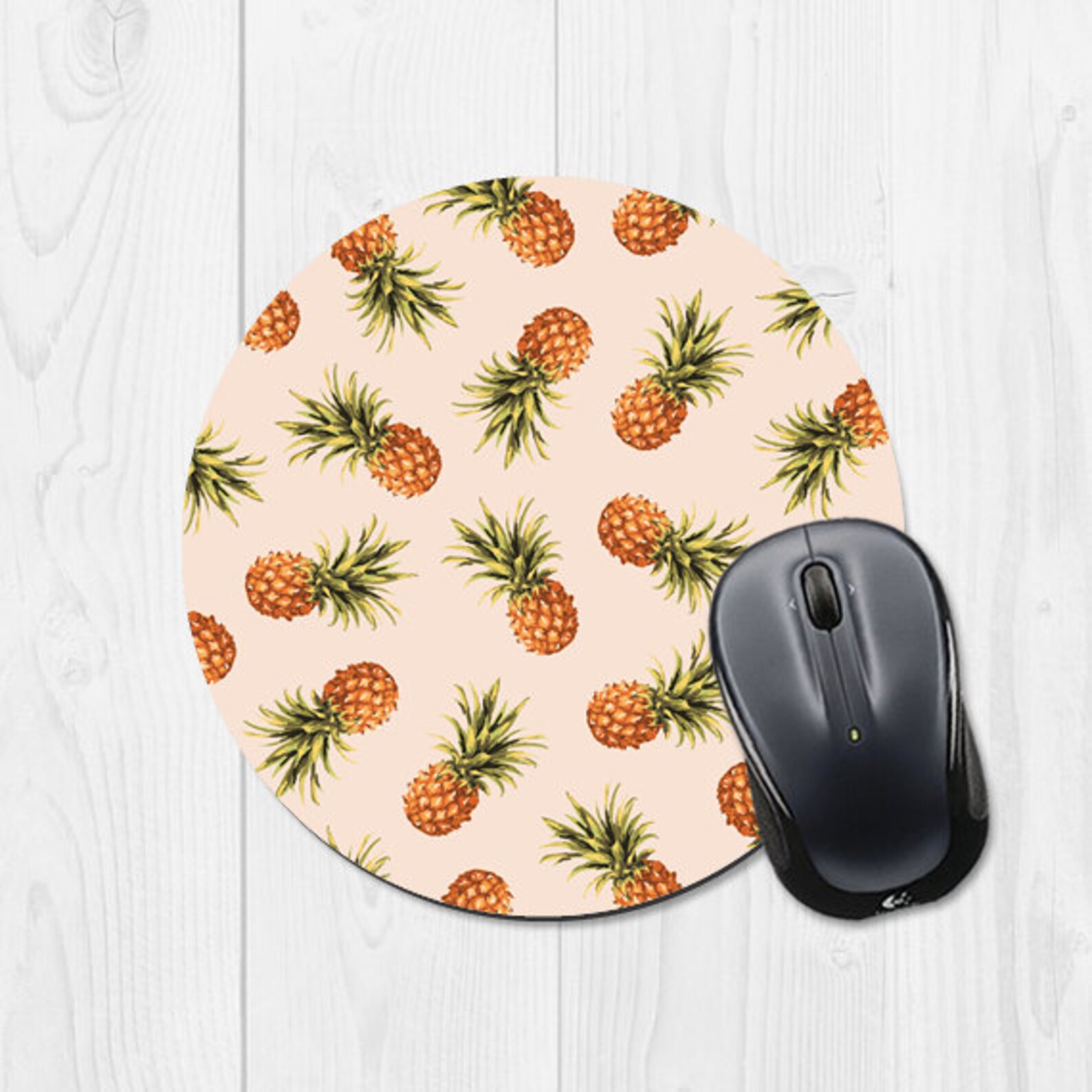 Mouse Pad Mousepad Pineapple Mouse Pad Mouse Mat Office Etsy