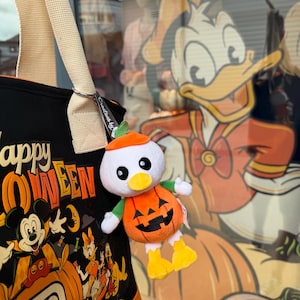 Pumpkin Duck - Plushie Bag Charm