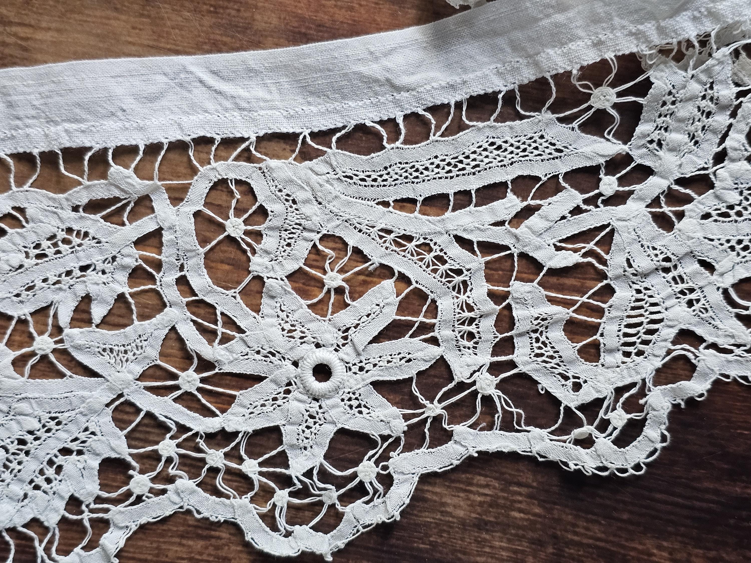 Antique Cotton Lace Church Smock - Etsy