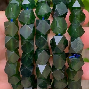 10 Pcs Green Serpentine Bracelets – Natural Stone Crystal Bracelets, Bulk Healing Bracelets, Wholesale Serpentine Jewelry, Gift or Resale