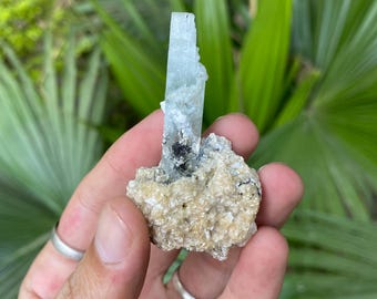 天然アクアマリン結晶の形成 – コレクター向け鉱物標本 - Etsy 日本