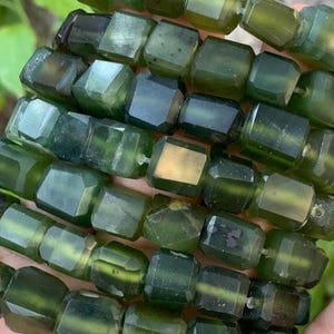 Best Quality Green Transparent Serpentine Bracelets – Natural Serpentine Stone – Handmade Crystal Healing Jewelry – Unisex Gemstone Bracelet