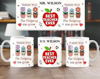 Thank You for Being Important, Teacher Mug, Wrap Around Mug Template 11oz & 15oz, Sublimation, High-Quality, Instant Digital Download