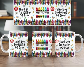 Thank You for Being Important, Teacher Mug, Wrap Around Mug Template 11oz & 15oz, Sublimation, High-Quality, Instant Digital Download