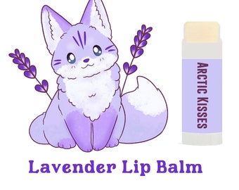 Lavender Lip Balm: Organic Herbal Lip Balm